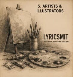 Artists & Illustrators — Lyricsmit creator category