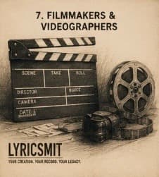 Filmmakers & Videographers — Lyricsmit creator category