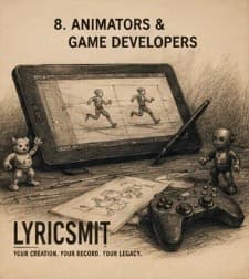 Animators & Game Developers — Lyricsmit creator category