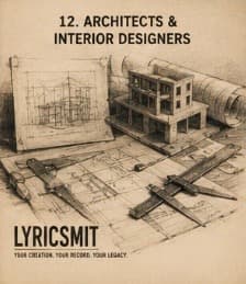 Architects & Interior Designers — Lyricsmit creator category